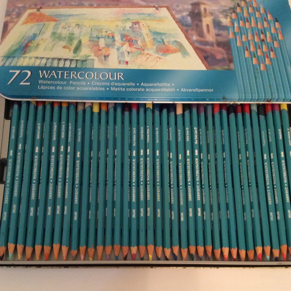 Original Sold out Derwent Colored Pencils 72